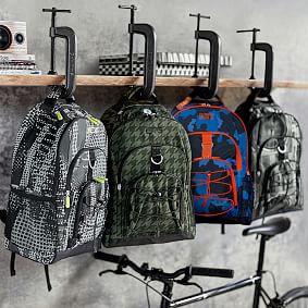 Gear-Up Black Treads Backpack