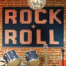 Rock And Roll Wall Mural