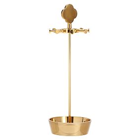 Laurel Necklace Stand, Gold