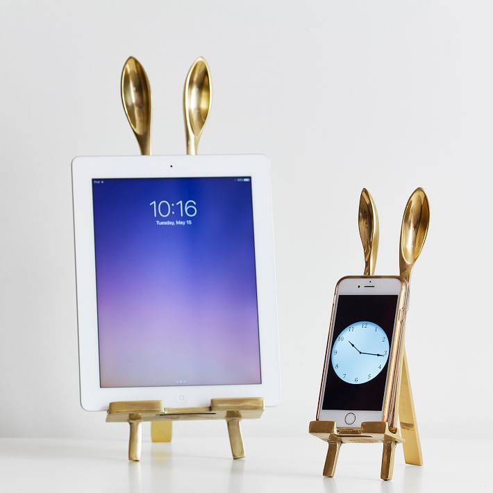 The Emily &amp; Meritt Bunny Ear Easel Phone & Tablet Holders