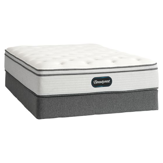 Simmons® Beautyrest® Plush Euro Youth Mattress Top Pottery Barn Teen