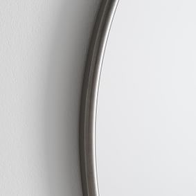 Metal Framed Round Mirror (30&quot;)