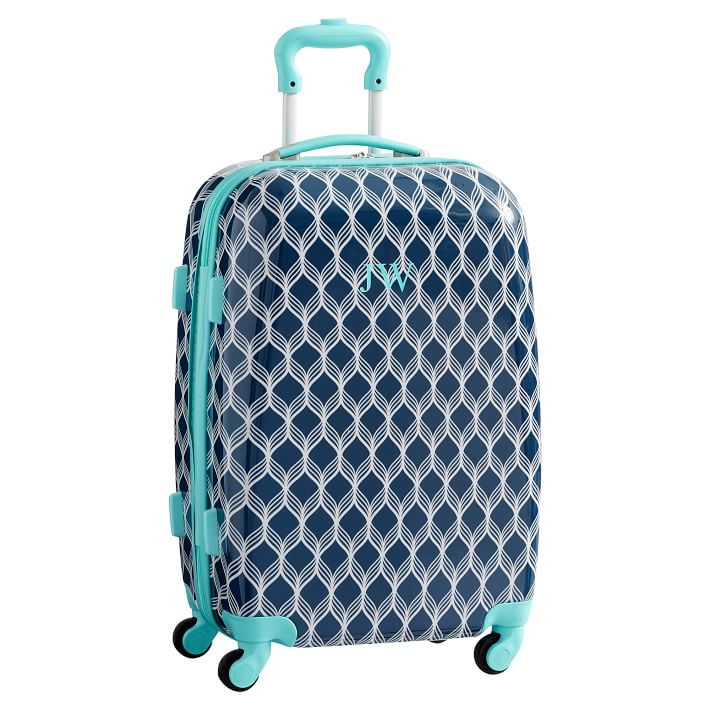 Hard-Sided Navy/Pool Bryn Carry-on Spinner