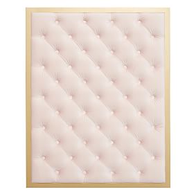 The Emily & Meritt Tufted Velvet Pinboard | Wall Organizers | Pottery ...