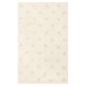 Dot Texture Rug Ivory Textured Dot Rug | Teen Rug | Pottery Barn Teen