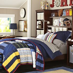 Field House Patchwork Boys Quilt | Sale | Pottery Barn Teen