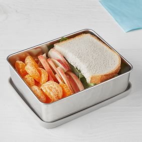 Grey Stainless Steel Sandwich Box