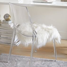 Faux-Fur Chair Throw