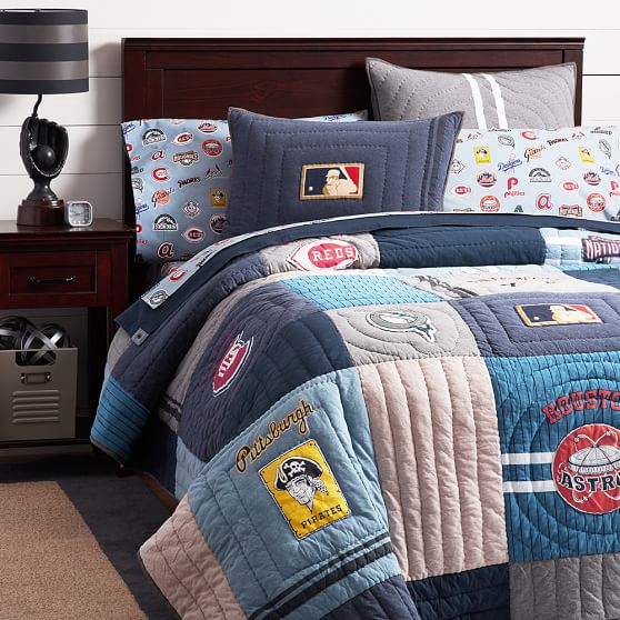 National MLB Cooperstown Teen Quilt Pottery Barn Teen