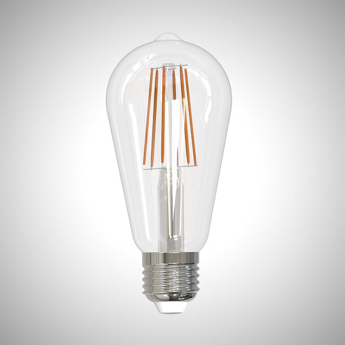 LED Teardrop Filament 60W Equivalent Lightbulb