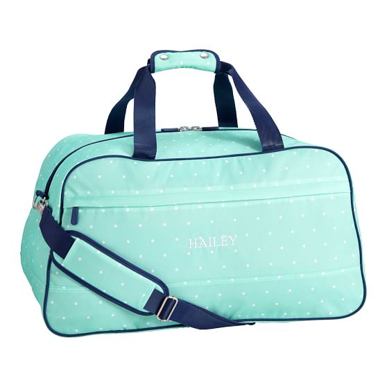 Jet Set Pool Pin Dot Duffle | Teen Luggage | Pottery Barn Teen