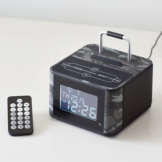 Triple C Groove And Go Bluetooth® Alarm Clock Digi Camo Sale