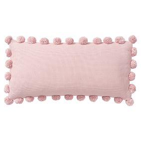 Pom Pom Organic Pillow Cover
