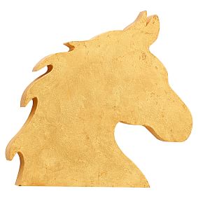 Gold Horse Wall Decor