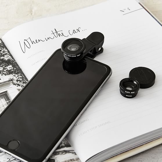 Kikkerland Clip Lens Set of 3 Tech Accessories Pottery Barn Teen