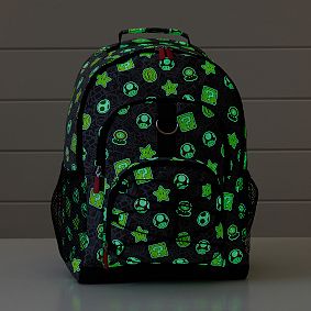 Super Mario&#8482; Gear-Up Glow-in-the-Dark Recycled Backpack