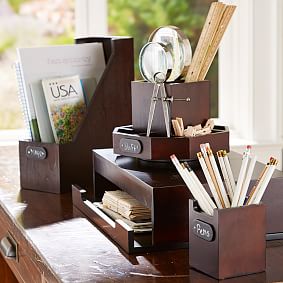 Wooden Desk Accessories