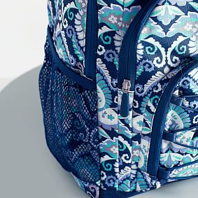 Gear-Up Navy Deco Medallion Backpack
