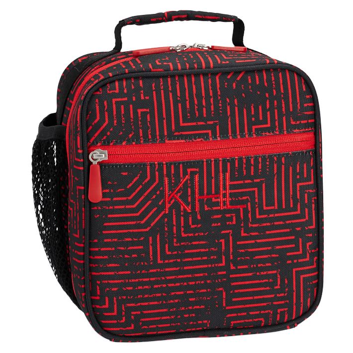 Gear-Up Red Circuit Classic Lunch Bag