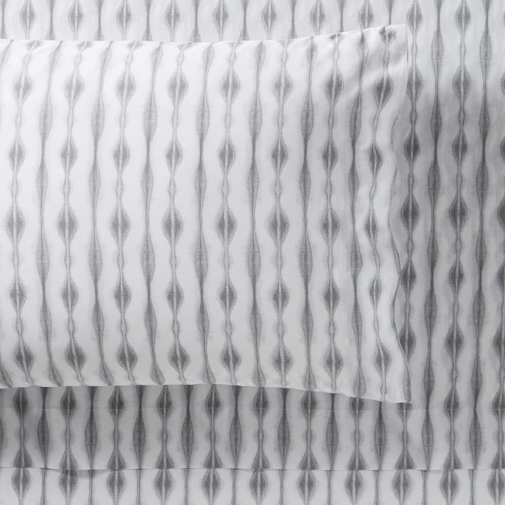 Tie Dye Stripe Organic Sheet Set