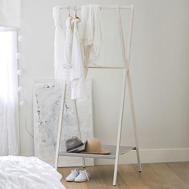 X-Frame Storage Rack | Dorm Closet Organizer | Pottery Barn Teen