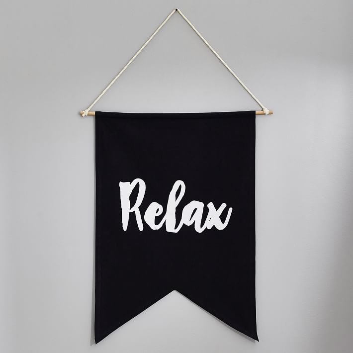 Relax Canvas Banner