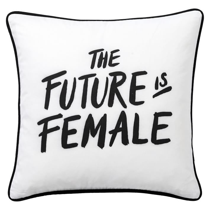 The Future Is Female Pillow Cover