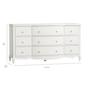 Lilac 9-Drawer Wide Dresser
