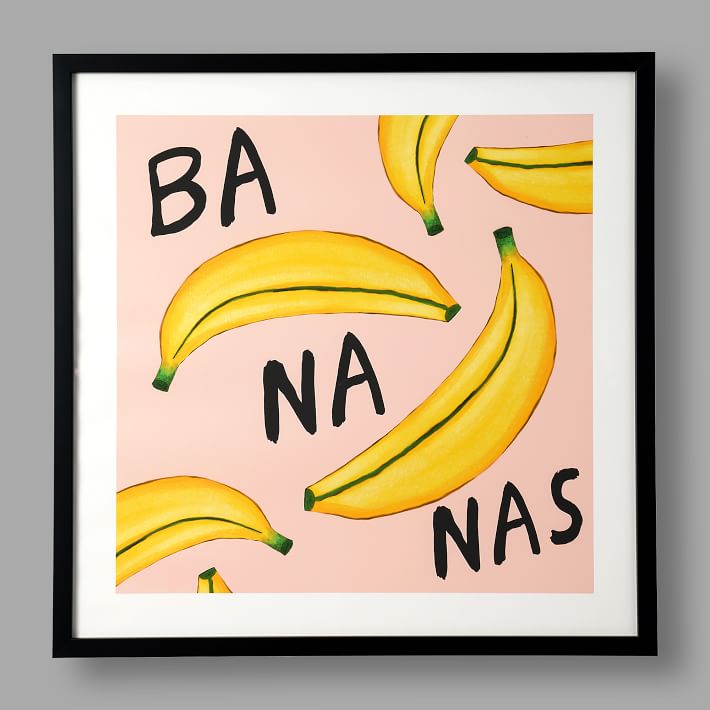 Minted&#174; That's Ba-Na-Nas Framed Art by Kerry Doyle