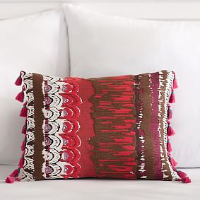 Painterly Printed Pillow Cover