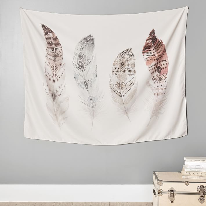 Feather Scarf Tapestry