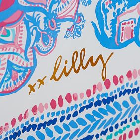 Lilly Pulitzer Tassel Tapestry