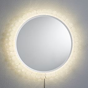 Crystal Backlit Mirror