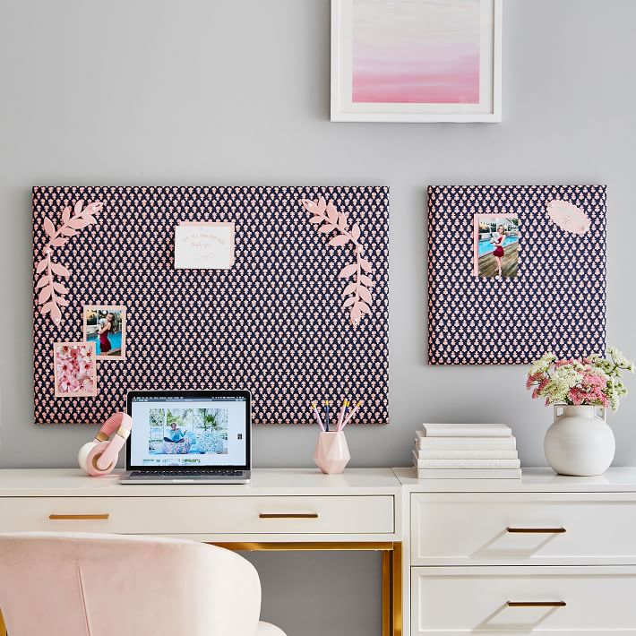 Preppy Printed Pinboards, Ditsy