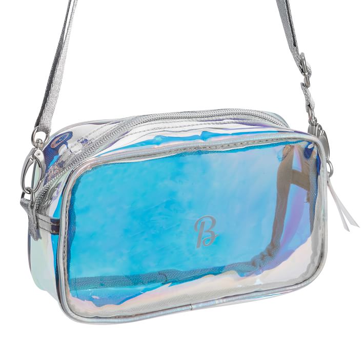 Clearly There Iridescent Crossbody Bag