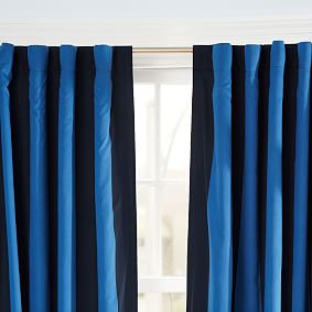 Rugby Stripe Blackout Curtain