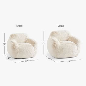 Big Bear Cream Snug Chair 