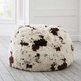 Pony Faux-Fur Bean Bag Chair