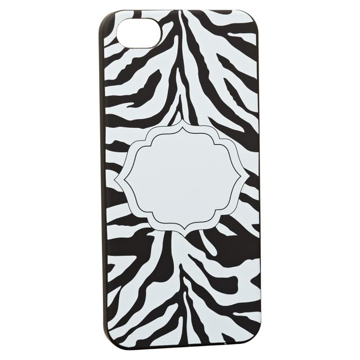 iPhone 5 Case, Zebra, Black