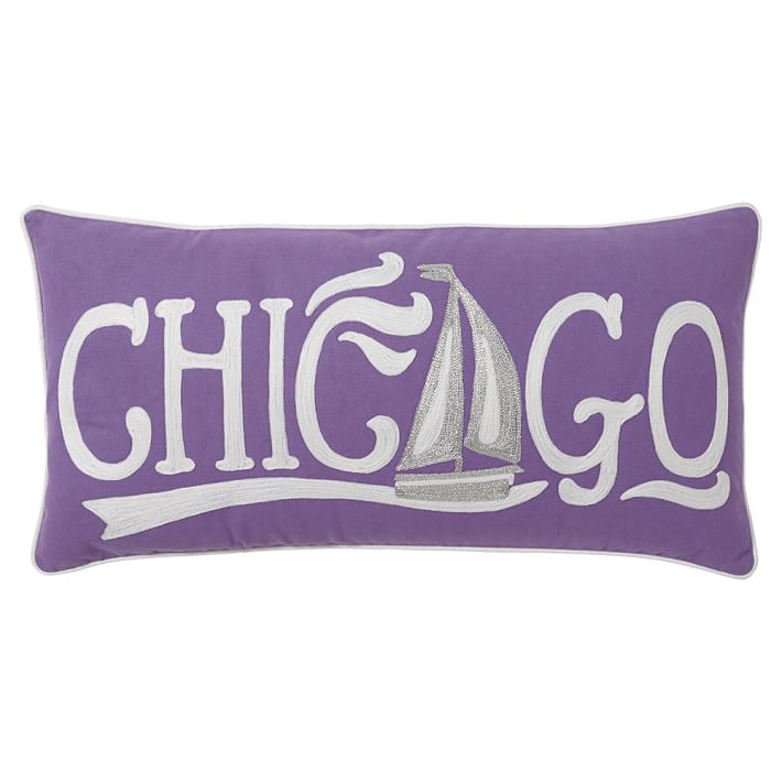 Jet Setter Pillow Covers, Chicago