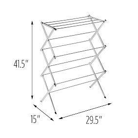 Collapsible Chrome Drying Rack | Pottery Barn Teen