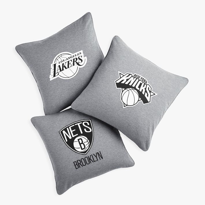 NBA Team Patch Pillow Cover