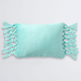 Bohemian Fringe Plush Pillow