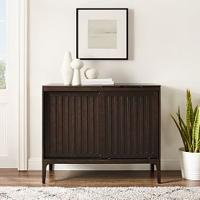 Asher Record Storage Media Console