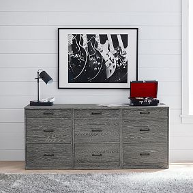 Waverly 9-Drawer Triple Chest Set (69&quot;)