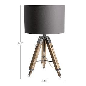 Tripod Table Lamp | Pottery Barn Teen