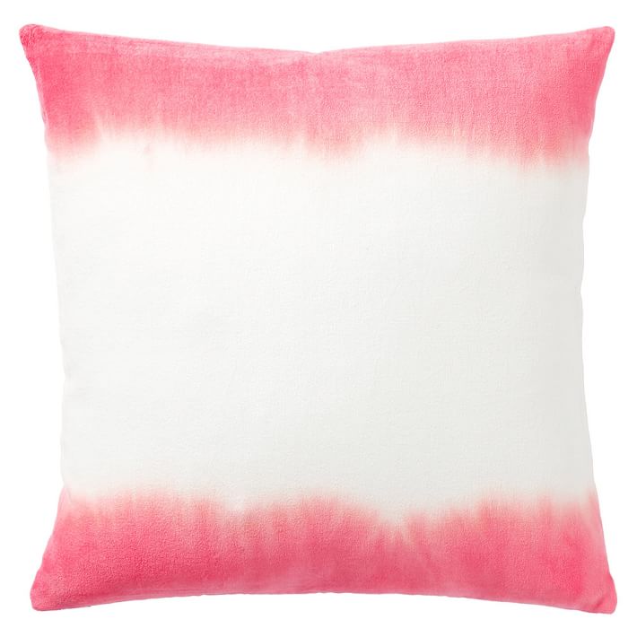 Dip Dye Monogram Pillow Covers