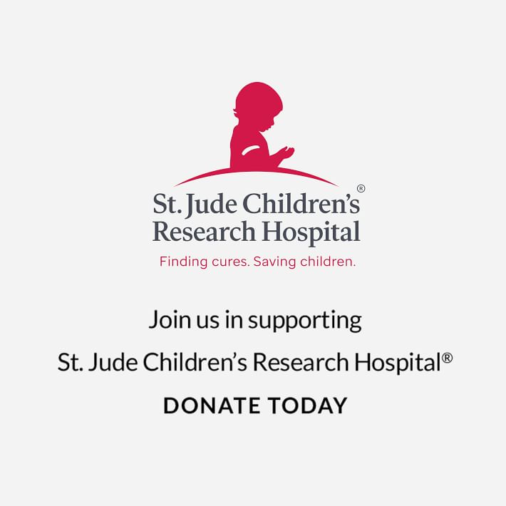 St. Jude Children's Research Hospital® Donation Pottery Barn Teen