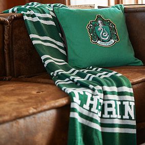 Harry Potter&#8482; Collegiate Stripe House Throw