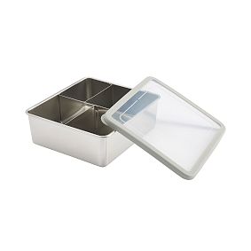 Grey Spencer Stainless Bento Box